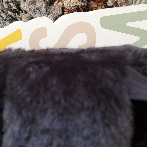 P2013 Jenni Intimates Happy Merry & Cozy Slippers Deep Black Large 9-10 - Picture 9 of 11